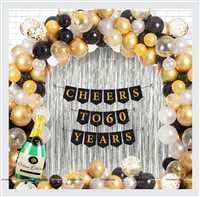 60th Birthday Foil Kit 