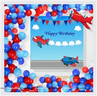 Aeroplane Theme Backdrop Arch Kit 