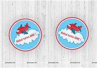 Aeroplane theme Badge