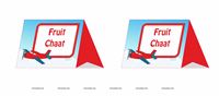 Aeroplane theme Food Labels