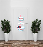 Aeroplane Entrance Door Dangler