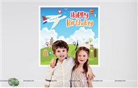 Around the World - Travel/Holiday Theme Backdrop