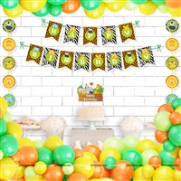 Jungle Banner & Dangler Kit (Pack of 24 pcs)