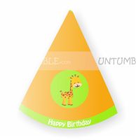 Giraffe theme hats (Set of 6)