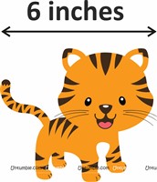 Jungle Birthday Letter Bunting Kit (Pack of 42 pcs)