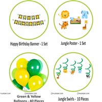 Jungle Swirls Party Pack 