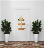 Jungle Entrance Door Dangler