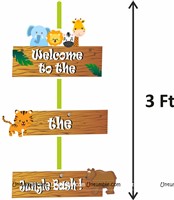 Jungle Entrance Door Dangler