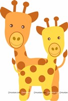 Baby Zoo birthday theme Posters / Cutouts
