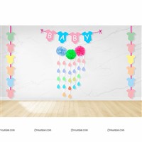 Baby Shower Pastel Decor Kit