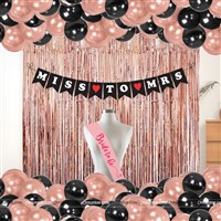 Miss to Mrs Foil Curtain Kit