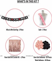 Miss to Mrs Foil Curtain Kit