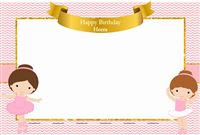 Ballerina Photo Booth