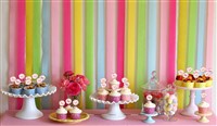 Butterfly Theme Cup Cake & Cake Toppers