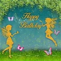 Backdrop - Fairy Butterfly theme