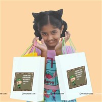 Camouflage Theme Gift Bags