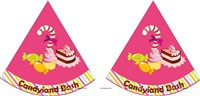 Candyland Theme paper Fan Kit 