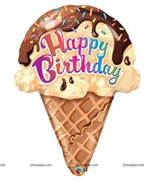 Ice Cream Foil Balloon