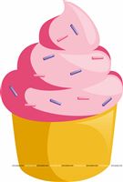 Cupcake cutout