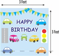 Car Theme Backdrop  Arch Kit