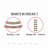 Christmas Banner and Dangler Kit 