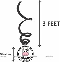 Cow Theme Swirls Kit