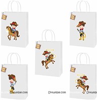 Cowboy Party Bags (set of 6 )