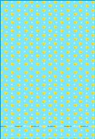 Blue gift wrapper with ducks