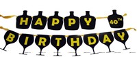 40th Birthday Banner 