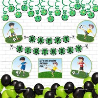 Football Theme Swirls Party Hit