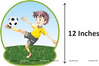 Football Theme Swirls Party Hit