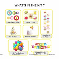 Fruits theme Paper Fan Kit