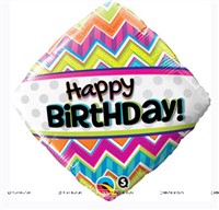 Happy Birthday Foil Balloon