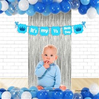 Blue Half Birthday Foil Kit (Pack of 53 pcs)