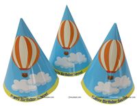 Hot Air Balloon Supplies theme Hats