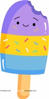 Stick Ice Cream Poster
