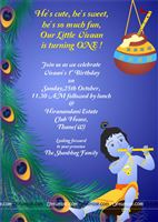 Birthday Invite with Envelope