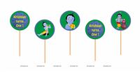 Little Krishna Theme Cup Cake Toppers 