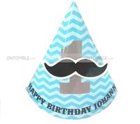 Blue hat with Mush (Set of 6)