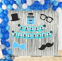 Little man Foil Curtain Kit (Pack of 109 pcs)