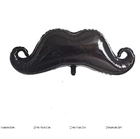 Moustache Foil Balloon