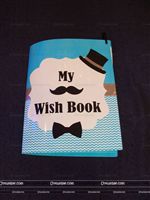 Little Man Birthday | Boss Baby | Mustache theme Wish book