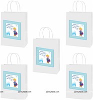 Little Prince Birthday theme Stickered gift bags