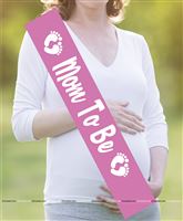 Mom To Be Sash Purple