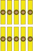 Cute monkey wrist bands