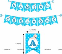 Blue Naming Ceremony Arch Kit