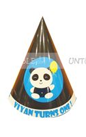 Panda Party Hats (Set of 6)