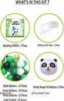 Panda  Theme Backdrop Arch Kit