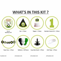 Panda Round Backdrop Kit