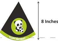 Panda Round Backdrop Kit